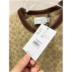 Футболка Coac*h 👔  Модель подходит для мужчин и для женщин. Редкий экземпляр на рынке с большими размерами  Реплика 1:1
