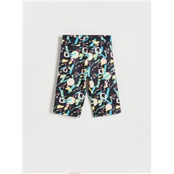 Bikershorts aus Jersey