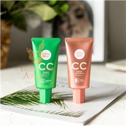 СС-КРЕМ ДЛЯ ЛИЦА «АНТИАКНЕ» С ЦЕРАМИДАМИ SPF50 PA+++ CATHY DOLL