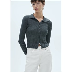 Jeans Blanca rectos crop
