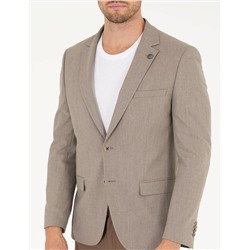 Açık Kahverengi Blazer Ceket