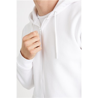 Sudadera con capucha - Blanco