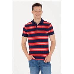Erkek Lacivert Polo Yaka Tişört