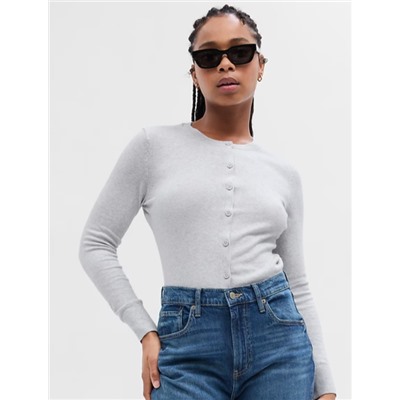 Crewneck Cardigan