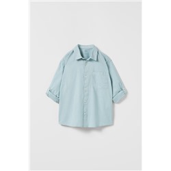 CAMISA BOLSILLO CON LINO
