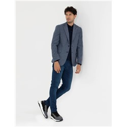 Koyu Mavi Slim Fit Ceket