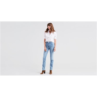 724 High Rise Straight Jeans