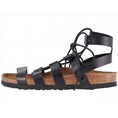 Women's cleo leather in black BIRKENSTOCK