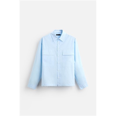 SOBRECAMISA BOLSILLOS