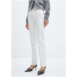 Jeans rectos tiro medio confort