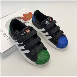 Детские кеды Adida*s Lego   Материал: натуральная кожа  Мягкие, лёгкие, удобные