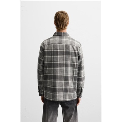 SOBRECAMISA CUADROS ACOLCHADA
