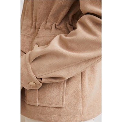Chaqueta recta bolsillos