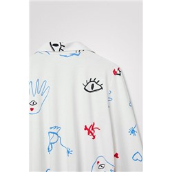 Camisa pijama corazones