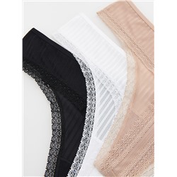 Tangas, 3er-Pack