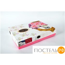 Постельное белье "Карвен" сатин евро (Doris kahve) (арт. N021 Doris kahve)