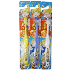 Зубная щетка LION детская 6-12 лет белый желтый синий  1 шт