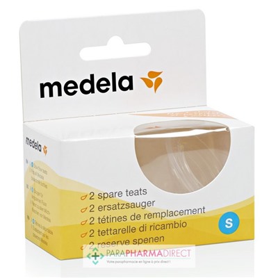 Medela Tétines Taille S Débit Faible x2