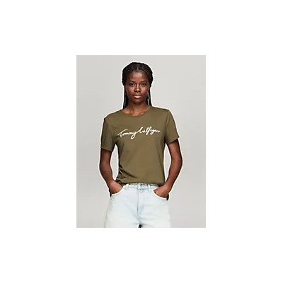 Embroidered Signature Crewneck T-Shirt