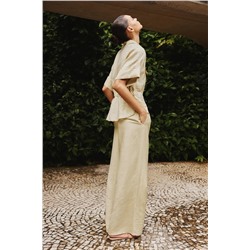 WIDE-LEG TROUSERS WITH ELASTIC WAIST