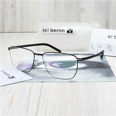 IB00012 - Оправа ic!Berlin Khamseen black + футляр