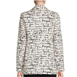 Karl Lagerfeld Paris Logo Script Blazer