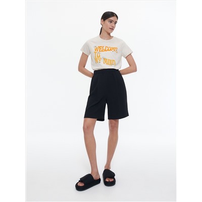 T-Shirt im Regular-Fit mit Druck