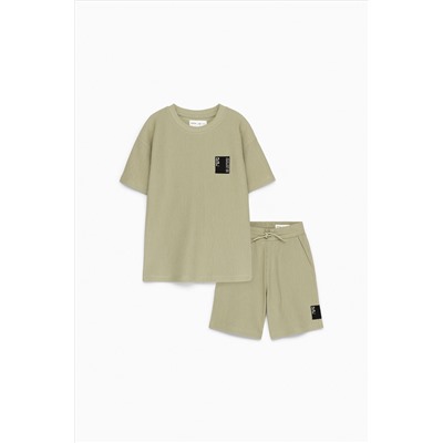 Conjunto camiseta y bermuda otomán