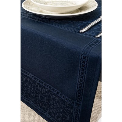 Moroccon Runner - Lacivert - 45x160 cm