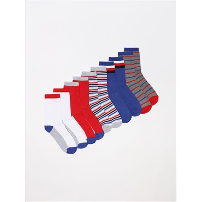 PACK OF 5 PAIRS OF PRINTED LONG SOCKS