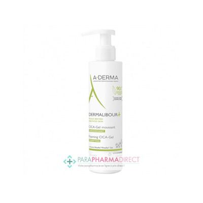 A-Derma Dermalibour+ Cica-Gel Moussant Assainissant 200 ml