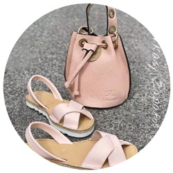 КОМБО Zapatos Cruz-Yute rosa+AB.Z · Pelle · Bary (750) rosa АКЦИЯ