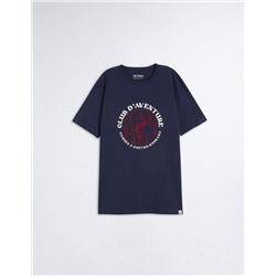 Canoe T-shirt, Men, Dark Blue