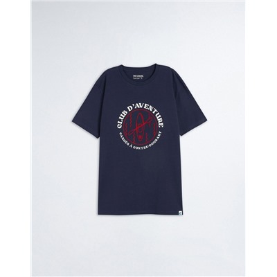 Canoe T-shirt, Men, Dark Blue