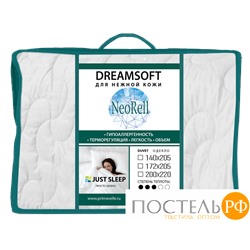 120729902-Ds Одеяло DreamSoft белый 140х205