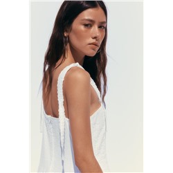 POPLIN SHORT DRESS