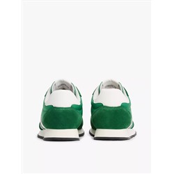 Mixed-Texture Runner Sneaker