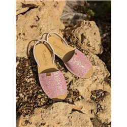 ZAPATOS · 364-glitter perla+Bolso M Trend (360) rosa АКЦИЯ