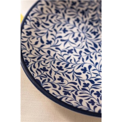 Rêve Bleu La Graine  pasta tabağı 19 cm