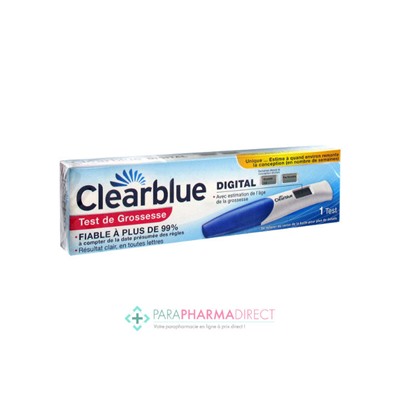 Clearblue Digital Test de Grossesse avec Estimation Age de Grossesse x1