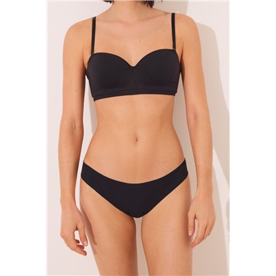 Pack 2 braguitas clásicas algodón negro