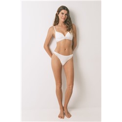 Sujetador triangular CHARMING algodón blanco