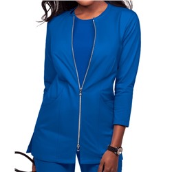 UA Butter-Soft STRETCH Jewel Neck Consultation Lab Coat
