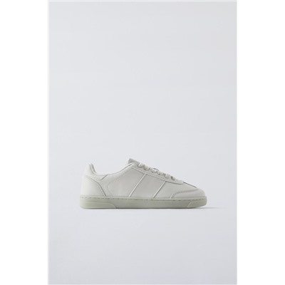 LEATHER TRAINERS