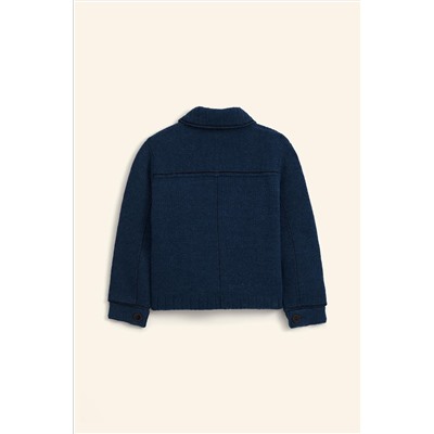 LIMITED EDITION REVERSIBLE NYLON KNIT CARDIGAN
