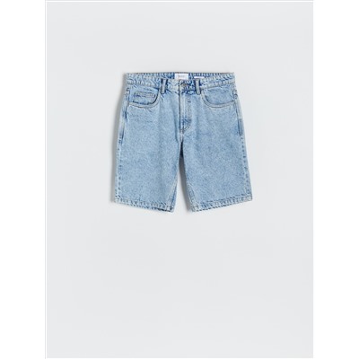 Shorts im Regular-Fit aus Denim