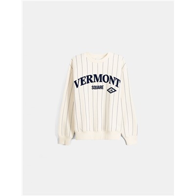 Retro printed sweatshirt
