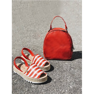 AB. ZAPATOS • 408 • ROJO- BLANCO+AB.Z · Pelle · mochila NAPA (630)
