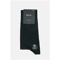 Avva Erkek Siyah Desenli Bambu Soket Çorap A32y8531 A32Y8531