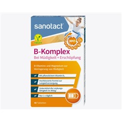 Vitamin B-Komplex bei Müdigkeit+Erschöpfung 40St., 30 g